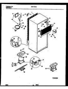 06 - System And Automatic Defrost Parts parts for Frigidaire Refrigerator FRT17CHAD0 from AppliancePartsPros.com