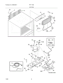 09 - System parts for Frigidaire Refrigerator FRT17G4BQB from AppliancePartsPros.com