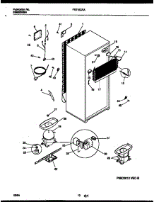 06 - System And Automatic Defrost Parts parts for Frigidaire Refrigerator FRT15CRAD1 from AppliancePartsPros.com