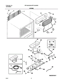 09 - System parts for Frigidaire Refrigerator FRT15G4AW1 from AppliancePartsPros.com