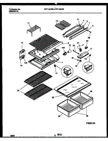 05 - Shelves And Supports parts for Frigidaire Refrigerator FRT15CRBD0 from AppliancePartsPros.com