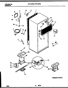 06 - System And Automatic Defrost Parts parts for Frigidaire Refrigerator FRT15CRBD0 from AppliancePartsPros.com