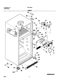 05 - Cabinet parts for Frigidaire Refrigerator FRT15IB3AT3 from AppliancePartsPros.com
