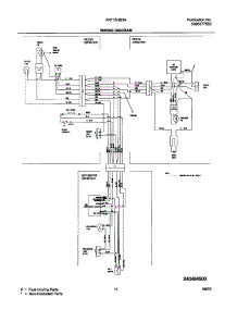 11 - Wiring Diagram parts for Frigidaire Refrigerator FRT15HB3AW2 from AppliancePartsPros.com