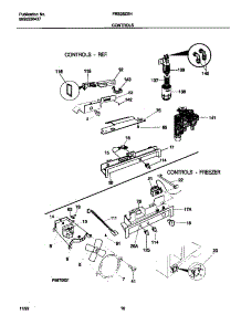 06 - Controls parts for Frigidaire Refrigerator FRS26ZXHD1 from AppliancePartsPros.com