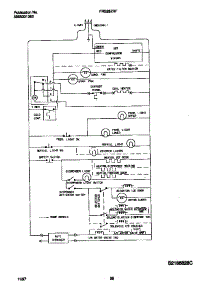 14 - Wiring Diagram parts for Frigidaire Refrigerator FRS28ZRFW0 from AppliancePartsPros.com
