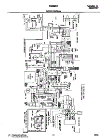 12 - Wiring Diagram parts for Frigidaire Refrigerator FRS26ZSHB3 from AppliancePartsPros.com