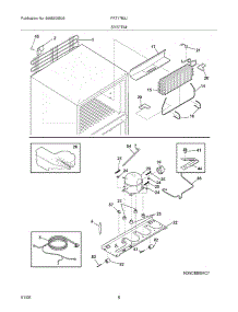 09 - System parts for Frigidaire Refrigerator FRT17B3JQ0 from AppliancePartsPros.com