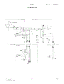 11 - Wiring Diagram parts for Frigidaire Refrigerator FRT17B3JZ0 from AppliancePartsPros.com