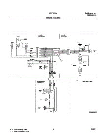 11 - Wiring Diagram parts for Frigidaire Refrigerator FRT17G5AT0 from AppliancePartsPros.com