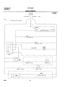 10 - Wiring Schematic parts for Frigidaire Refrigerator FRT17G5CSB0 from AppliancePartsPros.com