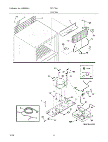 09 - System parts for Frigidaire Refrigerator FRT17G4JW1 from AppliancePartsPros.com