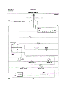 10 - Wiring Schematic parts for Frigidaire Refrigerator FRT17GG5AQ0 from AppliancePartsPros.com