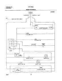 12 - Wiring Schematic parts for Frigidaire Refrigerator FRT17IB3AT1 from AppliancePartsPros.com