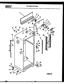 04 - Cabinet Parts parts for Frigidaire Refrigerator FRT17PRBW0 from AppliancePartsPros.com