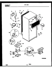 07 - System And Automatic Defrost Parts parts for Frigidaire Refrigerator FRT17JRBD1 from AppliancePartsPros.com
