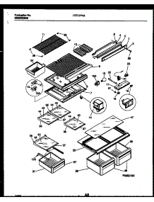 05 - Shelves And Supports parts for Frigidaire Refrigerator FRT17PHAD2 from AppliancePartsPros.com