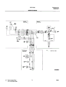 11 - Wiring Diagram parts for Frigidaire Refrigerator FRT17G4BW1 from AppliancePartsPros.com