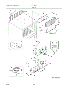 09 - System parts for Frigidaire Refrigerator FRT18B5JW4 from AppliancePartsPros.com