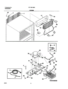 09 - System parts for Frigidaire Refrigerator FRT18B1BW0 from AppliancePartsPros.com