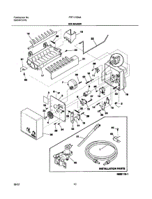 11 - Ice Maker parts for Frigidaire Refrigerator FRT17IG5AT1 from AppliancePartsPros.com