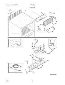 09 - System parts for Frigidaire Refrigerator FRT18B5JW0 from AppliancePartsPros.com