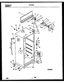 03 - Cabinet Parts parts for Frigidaire Refrigerator FRT18BRBW0 from AppliancePartsPros.com