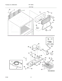 09 - System parts for Frigidaire Refrigerator FRT15IB3AZ4 from AppliancePartsPros.com