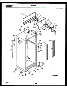 03 - Cabinet Parts parts for Frigidaire Refrigerator FRT15NRBD0 from AppliancePartsPros.com