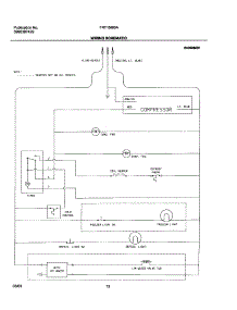 12 - Wiring Schematic parts for Frigidaire Refrigerator FRT15IB3AZ3 from AppliancePartsPros.com