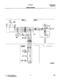 11 - Wiring Diagram parts for Frigidaire Refrigerator FRT18G5AW6 from AppliancePartsPros.com