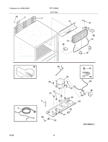 09 - System parts for Frigidaire Refrigerator FRT15MB3AW0 from AppliancePartsPros.com