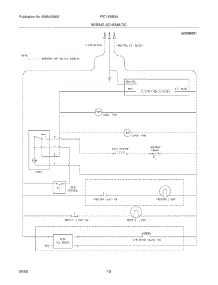 10 - Wiring Schematic parts for Frigidaire Refrigerator FRT15MB3AW0 from AppliancePartsPros.com