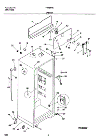 05 - Cabinet parts for Frigidaire Refrigerator FRT16NRGY8 from AppliancePartsPros.com