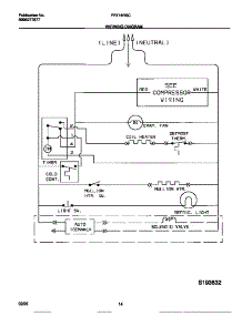 06 - Wiring Diagram parts for Frigidaire Refrigerator FRT16RSCW2 from AppliancePartsPros.com