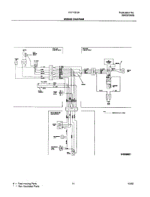 11 - Wiring Diagram parts for Frigidaire Refrigerator FRT17B3AZ3 from AppliancePartsPros.com