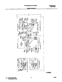 07 - Wiring Diagram parts for Frigidaire Refrigerator FRT16PRGW2 from AppliancePartsPros.com