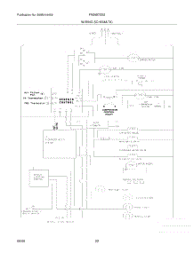 22 - Wiring Schematic parts for Frigidaire Refrigerator FRS6B7EESB9 from AppliancePartsPros.com