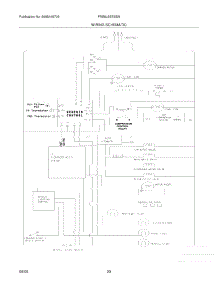 20 - Wiring Schematic parts for Frigidaire Refrigerator FRS6L9EESSN from AppliancePartsPros.com