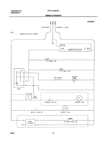 10 - Wiring Schematic parts for Frigidaire Refrigerator FRT17HB3CW1 from AppliancePartsPros.com