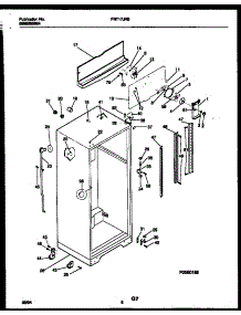 04 - Cabinet Parts parts for Frigidaire Refrigerator FRT17JRBD0 from AppliancePartsPros.com