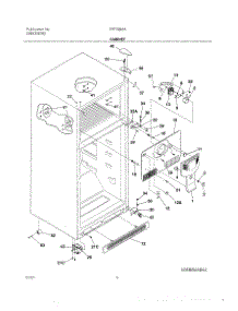 05 - Cabinet parts for Frigidaire Refrigerator FRT18B4AQ2 from AppliancePartsPros.com