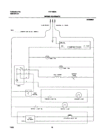 10 - Wiring Schematic parts for Frigidaire Refrigerator FRT18B5AZ6 from AppliancePartsPros.com
