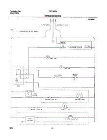 10 - Wiring Schematic parts for Frigidaire Refrigerator FRT18B5AT4 from AppliancePartsPros.com
