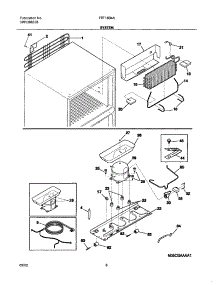 09 - System parts for Frigidaire Refrigerator FRT18B4AQ4 from AppliancePartsPros.com