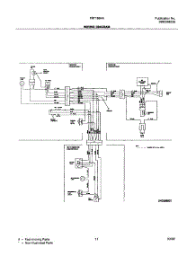 11 - Wiring Diagram parts for Frigidaire Refrigerator FRT18B4AQ4 from AppliancePartsPros.com