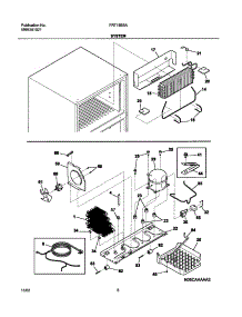 09 - System parts for Frigidaire Refrigerator FRT18B5AT6 from AppliancePartsPros.com