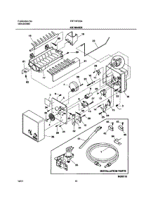 11 - Ice Maker parts for Frigidaire Refrigerator FRT18FS5AW4 from AppliancePartsPros.com