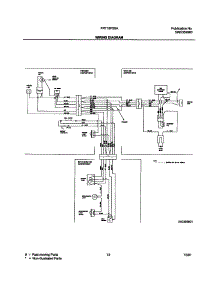 13 - Wiring Diagram parts for Frigidaire Refrigerator FRT18FS5AW4 from AppliancePartsPros.com