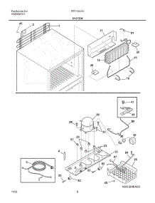 09 - System parts for Frigidaire Refrigerator FRT18G4AWB from AppliancePartsPros.com